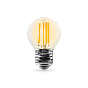 Филаментная светодиодная лампа Ambrella Light Bulbing E27 15W 2700K шар 451523