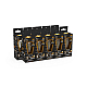 Лампа Gauss Filament ST64 6W 620lm 2400К Е27 golden диммируемая LED 1/10/40 102802006-D