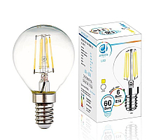 Филаментная cветодиодная лампа Ambrella Light Filament G45 E14 6W 4200K 204215