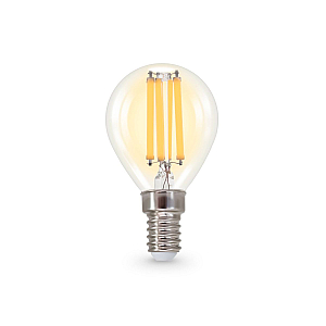 Филаментная светодиодная лампа Ambrella Light Bulbing E14 15W 2700K шар 451533