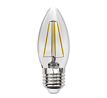 Лампа светодиодная филаментная (UL-00005902) Uniel E27 13W 4000K прозрачная LED-C35-13W/4000K/E27/CL PLS02WH