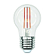 Лампа светодиодная филаментная (UL-00005907) Uniel E27 13W 3000K прозрачная LED-G45-13W/3000K/E27/CL PLS02WH