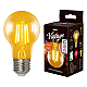 Лампа светодиодная филаментная (UL-00002355) Uniel E27 6W 2250K прозрачная LED-A60-6W/GOLDEN/E27 GLV21GO