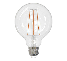 Лампа светодиодная филаментная (UL-00004864) Uniel E27 15W 3000K прозрачная LED-G95-15W/3000K/E27/CL PLS02WH