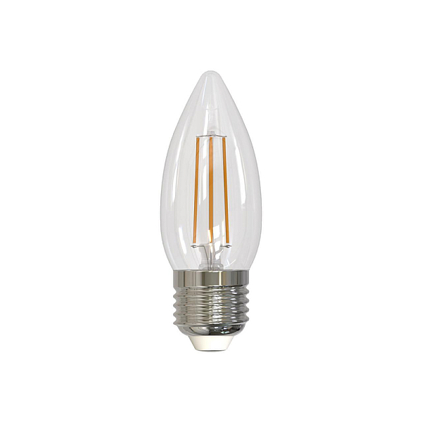 Лампа светодиодная филаментная (UL-00005166) Uniel E27 11W 3000K прозрачная LED-C35-11W/3000K/E27/CL PLS02WH