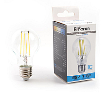 Лампа светодиодная Feron LB-613 Шар E27 13W 6400K 48283