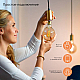 Лампа светодиодная диммируемая филаментная Gauss Smart Home Filament Diamond E27 6,5W 2000-5500K золотистая 1370112