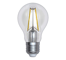Лампа светодиодная филаментная (UL-00004867) Uniel E27 12W 4000K прозрачная LED-A60-12W/4000K/E27/CL PLS02WH