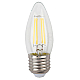 Лампа светодиодная филаментная ЭРА E27 11W 2700K прозрачная F-LED B35-11w-827-E27 Б0046986