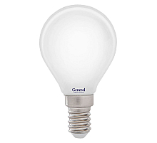 Филаментная светодиодная лампа General GLDEN-G45S-M-8-230-E14-6500 654400