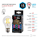 Лампа светодиодная филаментная ЭРА E27 15W 4000K прозрачная F-LED A60-15W-840-E27 Б0046983