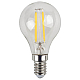 Лампа светодиодная филаментная ЭРА E14 7W 4000K прозрачная F-LED P45-7W-840-E14 Б0027947