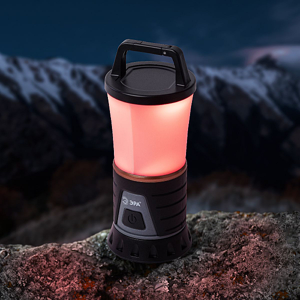 Фонарь кемпинговый светодиодный ЭРА KB-701 Атлас на батарейках 5Вт, 3хАА Б0054036