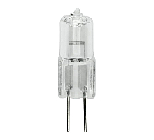 Лампа галогенная (02585) Uniel G4 35W прозрачная JC-220/35/G4 CL