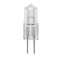 Лампа галогенная (02585) Uniel G4 35W прозрачная JC-220/35/G4 CL