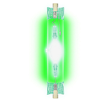 Лампа металлогалогенная линейная (03802) Uniel R7s 150W прозрачная MH-DE-150/GREEN/R7s