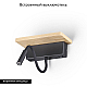 Бра Odeon Light Hightech Woody 3868/8WL