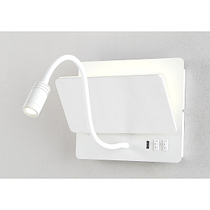 Бра Crystal Lux DUO AP9W LED WH