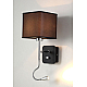 Бра Crystal Lux Paco AP2 Chrome/Black