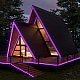Комплект светодиодного неона Apeyron 220В, 6Вт/м, RGB, smd5050, 80д/м 10м IP65, с аксессуарами (контроллер, заглушка, крепеж - 10шт) 10-108
