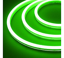 Лента герметичная Arlight MOONLIGHT-SIDE-A140-12x17mm 24V Green (8 W/m, IP67, 2835, 5m, wire x1) 038800