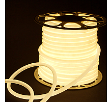 Светодиодный гибкий неон Elektrostandard 220V 9,6W 144Led 2835 IP67 круглый дневной белый, 50 м 4690389167461