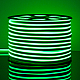 Светодиодный гибкий неон Elektrostandard 220V 9,6W 120Led 2835 IP67, односторонний зеленый, 50 м 4690389136504