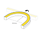 Светодиодная лента герметичная Arlight SPI WAVE-SIDE-DOUBLE-A80-16x15mm 24V RGB PX10 (12 W/m, IP67, 5m, wire x1) (Вывод боковой) 056387
