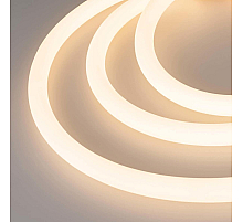 Светодиодная лента герметичная Arlight MOONLIGHT-TOP-A336-D25mm 24V Warm2700 360deg 14.4 W/m, IP65, 2835, 5m, wire x1 038747