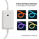 Гибкий неон Apeyron 220В, 6Вт/м, RGB, smd 5050, 80д/м, 10*18мм, 50м, IP65 17-49