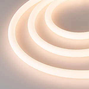 Светодиодная лента герметичная Arlight MOONLIGHT-TOP-M768-D18mm 24V White-MIX 360deg (14.4 W/m, IP65, 2216, 5m, wire x1) 037566
