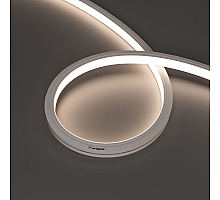 Светодиодная герметичная лента Arlight MOONLIGHT-TOP-A140-13x12mm 24V Day4000 (9.6 W/m, IP67, 5m, wire x2) 041475