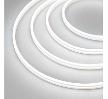 Светодиодная лента герметичная Arlight MOONLIGHT-SIDE-A168-4x10mm 24V White6000 7.2 W/m, IP65, 2835, 5m, wire x1 040993