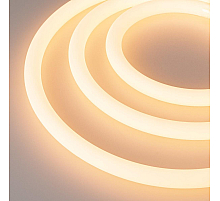 Светодиодная лента герметичная Arlight MOONLIGHT-TOP-A336-D18mm 24V Warm2300 360deg 14.4 W/m, IP65, 2835, 5m, wire x1 038761