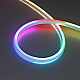 Светодиодная лента герметичная Arlight SPI WAVE-SIDE-DOUBLE-BM168-16x15mm 24V RGBW-Day (15 W/m, IP67, 5m, wire x1) (Вывод боковой) 059738