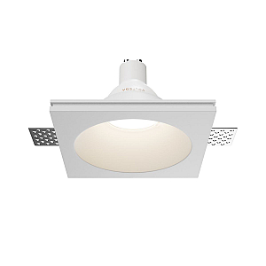 Встраиваемый светильник Maytoni Technical Gyps Modern DL129-GU10-01-W