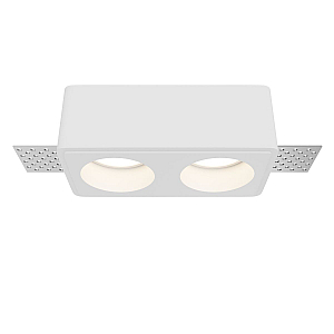 Встраиваемый светильник Maytoni Gyps Modern DL123-GU10-02-W