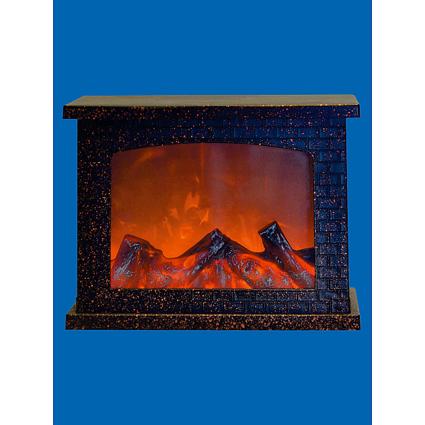 Фигурка светодиодная «Камин» Uniel (UL-00007291) ULD-L2821-005/DNB/Red Brown Fireplace