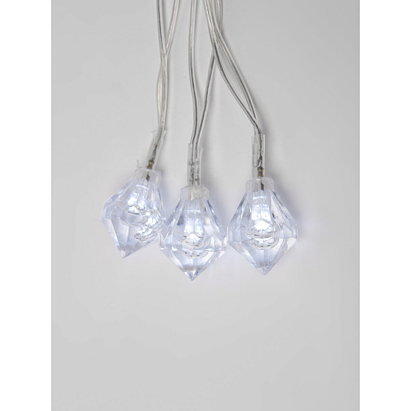 Светодиодная гирлянда (07931) Uniel 220V белый ULD-S0700-050/DTA White IP20 DIAMONDS