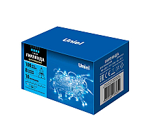 Светодиодная гирлянда (UL-00007197) Uniel 220V синий ULD-S1000-100/DTA Blue IP20