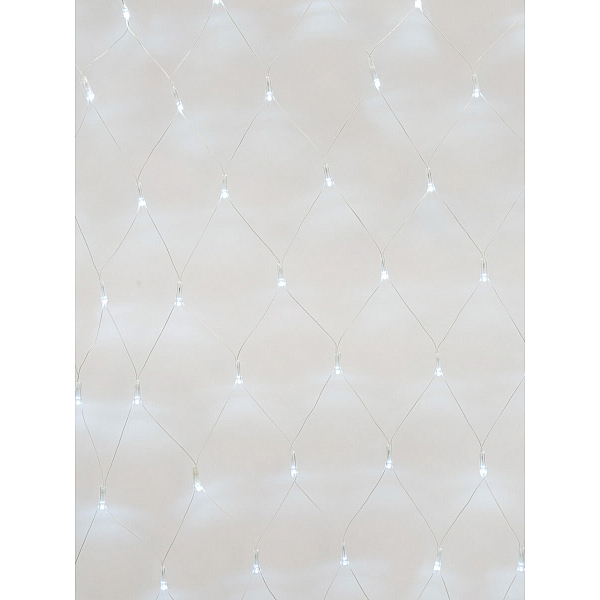 Светодиодная гирлянда Uniel сетка (UL-00007220) белый ULD-N1515-96/STK White IP44