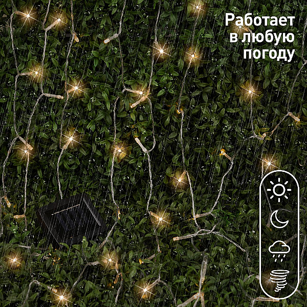 Садовая гирлянда Занавес Эра ERASF22-41 Б0053372