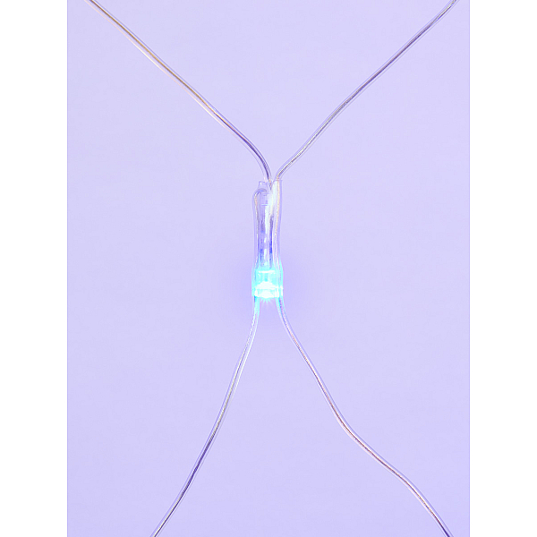 Светодиодная сетка (07938) Uniel 220V синий ULD-N2520-240/DTA BLUE IP20