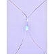 Светодиодная сетка (07938) Uniel 220V синий ULD-N2520-240/DTA BLUE IP20