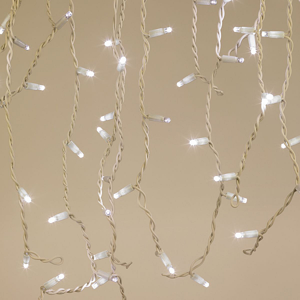 Гирлянда занавес Эра ERAPS-SP1 тёплый белый свет 600 LED