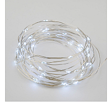 Светодиодная гирлянда Uniel Роса (UL-00007184) белый ULD-S0500-050/SCB/2AA White IP20 Dew