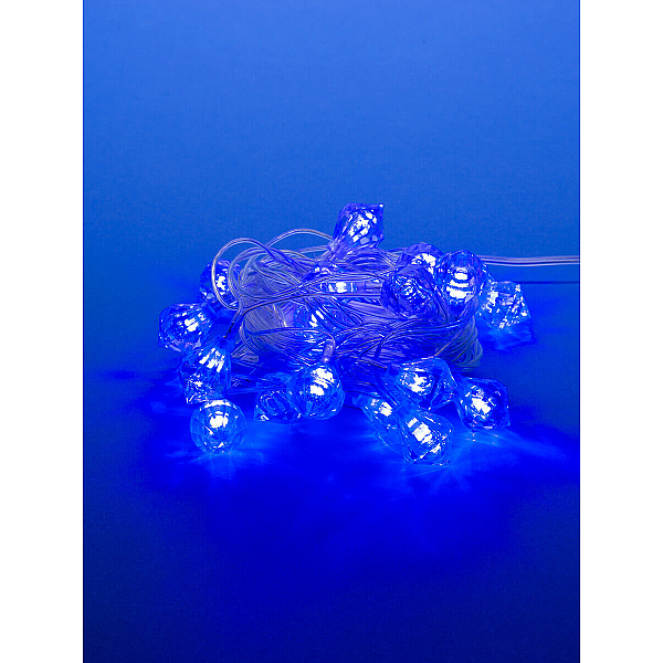 Светодиодная гирлянда (07922) Uniel 220V синий LD-S0280-020/DTA BLUE IP20 DIAMONDS