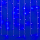 Уличная светодиодная гирлянда (UL-00007211) Uniel занавес 220V синий ULD-C3020-240/STK Blue IP44