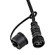 Гирлянда для освещения теплиц 5м+3м Uniel UDL-K230 6/E27/5M IP54 Black Belt-Light Greenhouse UL-00010925