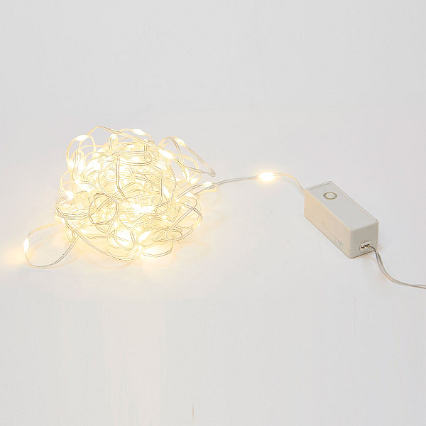 Гирлянда Uniel ULD-S1000-100/DTA WARM WHITE IP20 DEW BAND UL-00011306